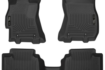 Husky Liners 2015 Subaru Legacy/Outback Weatherbeater Black Front & 2nd Seat Floor - Mats