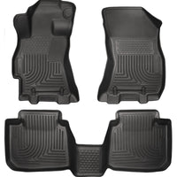 Husky Liners 2015 Subaru Legacy/Outback Weatherbeater Black Front & 2nd Seat Floor - Mats