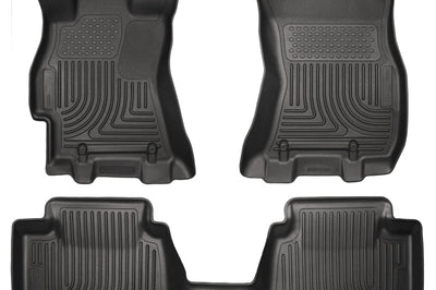 Husky Liners 2015 Subaru Legacy/Outback Weatherbeater Black Front & 2nd Seat Floor - Mats