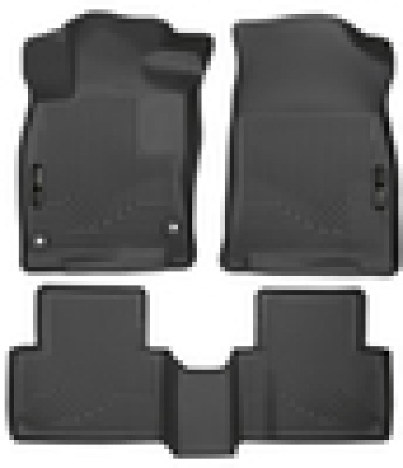 Husky Liners 2016 Honda Civic (4DR) WeatherBeater Combo Black Floor - Mats