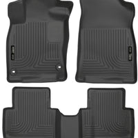 Husky Liners 2016 Honda Civic (4DR) WeatherBeater Combo Black Floor - Mats