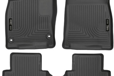 Husky Liners 2016 Honda Civic (4DR) WeatherBeater Combo Black Floor - Mats