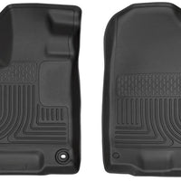 Husky Liners 2016 Honda Pilot WeatherBeater Front Black Floor - Mats