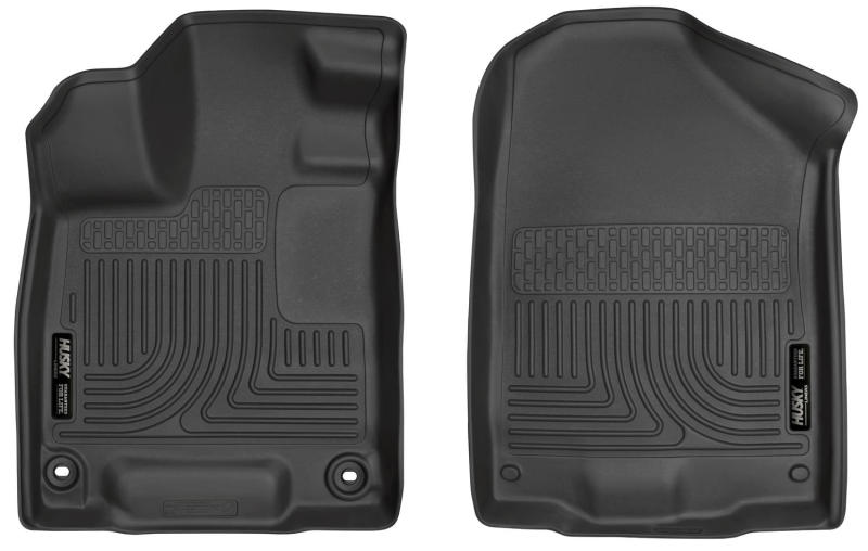 Husky Liners 2016 Honda Pilot WeatherBeater Front Black Floor - Mats