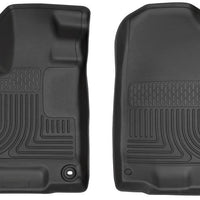Husky Liners 2016 Honda Pilot WeatherBeater Front Black Floor - Mats