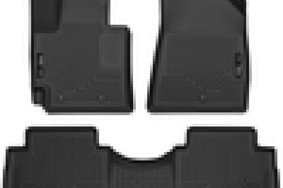 Husky Liners 2016 Kia Soul Weatherbeater Black Front & 2nd Seat Floor (Footwell Coverage) - Mats