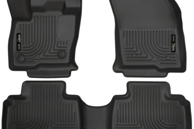 Husky Liners 2016 Lincoln MKX WeatherBeater Combo Black Floor - Mats
