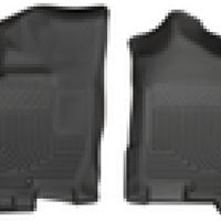 Husky Liners 2016 Nissan Titan XD Crew Cab WeatherBeater Front Row Black Floor - Mats