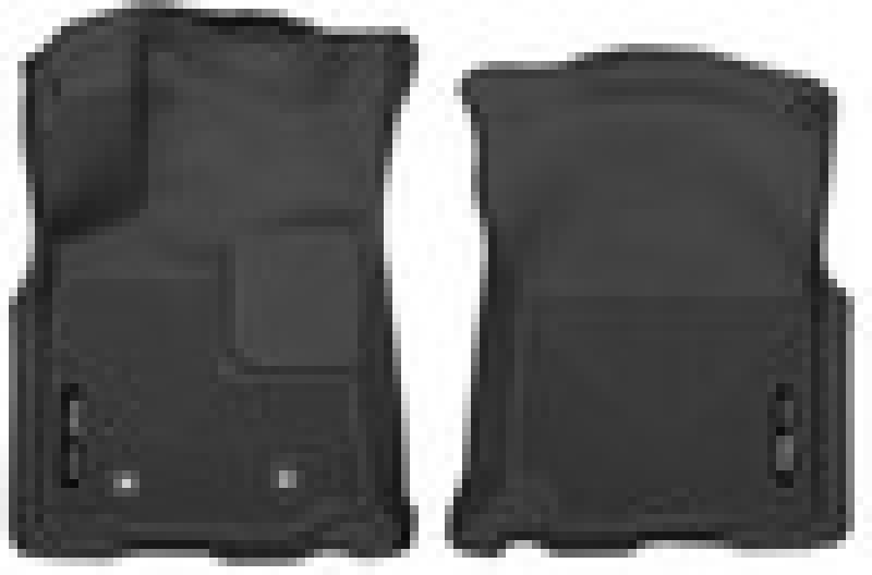 Husky Liners 2016 Toyota Tacoma Double Cab Pickup Black Front Floor - Mats