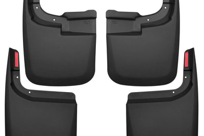 Husky Liners 2017 Ford F-250/F350 Custom-Molded Front and Rear Mud Guards - Body Armor & Protection