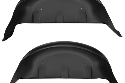 Husky Liners 2017 Ford F-250 Super Duty / F-350 Black Rear Wheel Well Guards - Body Armor & Protection