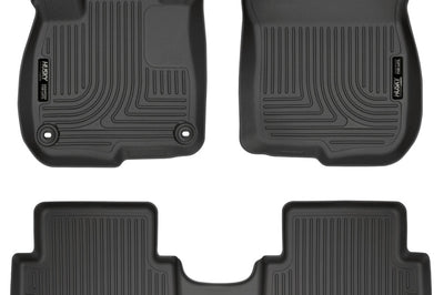 Husky Liners 2017 Honda CR-V Weatherbeater Black Front & 2nd Seat Floor - Mats