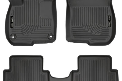 Husky Liners 2017 Honda CR-V Weatherbeater Black Front & 2nd Seat Floor - Mats