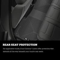 Husky Liners 2019 + Dodge Ram 1500 Crew Cab X-Act Contour Black 2nd Seat Floor - Mats