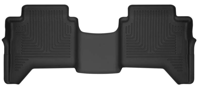 Husky Liners 2019 Ford Ranger SuperCrew Cab X-Act Contour Black Floor (2nd Row) - Mats