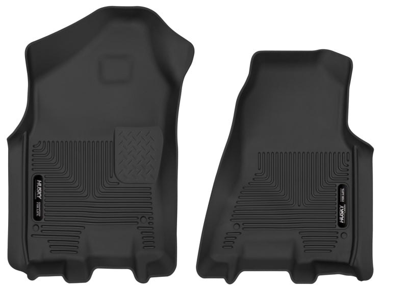 Husky Liners 2019 RAM 1500 Crew Cab/Quad Cab X-Act Contour Black Front Floor - Mats
