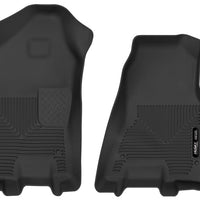 Husky Liners 2019 RAM 1500 Crew Cab/Quad Cab X-Act Contour Black Front Floor - Mats