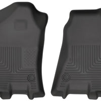 Husky Liners 2019 Ram 1500 Crew Cab WeatherBeater Black Front Row Floor - Mats