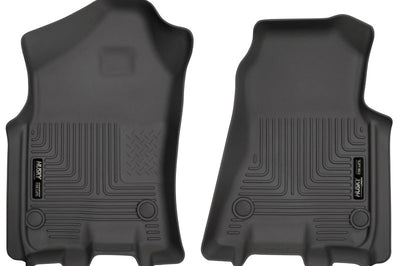 Husky Liners 2019 Ram 1500 Crew Cab WeatherBeater Black Front Row Floor - Mats