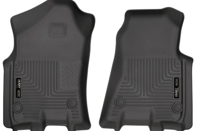 Husky Liners 2019 Ram 1500 Crew Cab WeatherBeater Black Front Row Floor - Mats