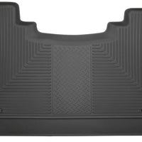 Husky Liners 2019 Ram 1500 Crew Cab WeatherBeater Black Second Row Floor - Mats