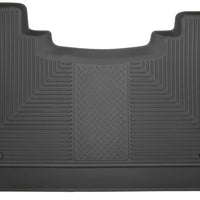 Husky Liners 2019 Ram 1500 Crew Cab WeatherBeater Black Second Row Floor - Mats