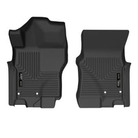 Husky Liners 2022 Nissan Frontier CC Front Floor - Black - Mats