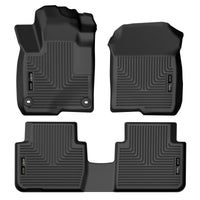 Husky Liners 2023 Honda HR-V WeatherBeater Front & 2nd Row Seat Floor - Black - Mats