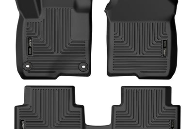 Husky Liners 2023 Honda HR-V WeatherBeater Front & 2nd Row Seat Floor - Black - Mats