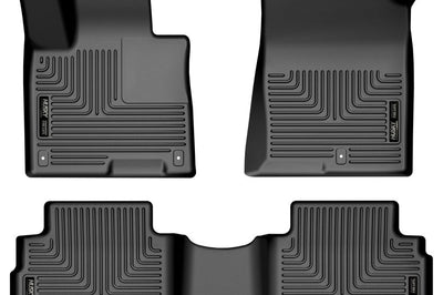 Husky Liners 2023 Kia Sportage WeatherBeater Front & 2nd Seat Floor - Black - Mats