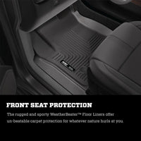Husky Liners 21-23 Suburban/Tahoe/Yukon/Yukon XL Weatherbeater Front & 2nd Seat Floor - Black - Mats