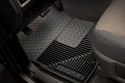 Husky Liners 80-12 Ford F-150/00-05 Excursion Heavy Duty Black 2nd Row Floor Mats