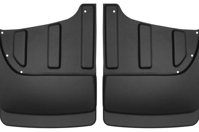 Husky Liners 92-00 Chevrolet Silverado/GMC Sierra Dually Custom-Molded Rear Mud Guards - Body Armor & Protection