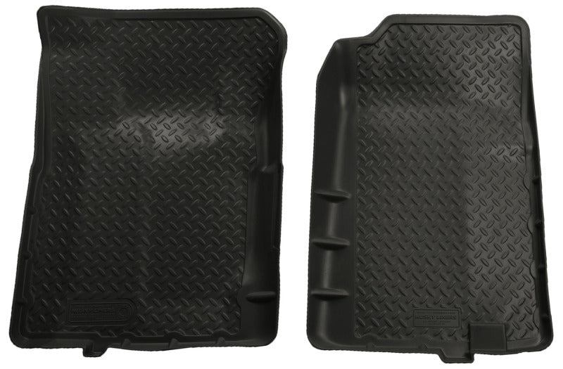 Husky Liners 92-94 Chevy Blazer/GMC Yukon Full Size (2DR) Classic Style Black Floor - Mats