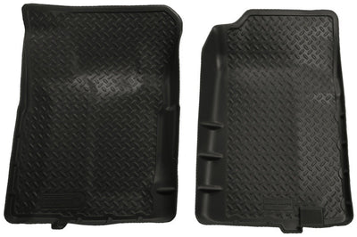 Husky Liners 92-94 Chevy Blazer/GMC Yukon Full Size (2DR) Classic Style Black Floor - Mats