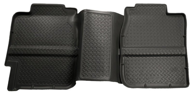 Husky Liners 99-06 Chevy Silverado/GMC Sierra (All Ext. Cab) Classic Style 2nd Row Black Floor Liner - Mats