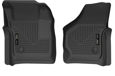 Husky Liners 99-07 Ford F-250 Super Duty Crew Cab X-act Contour Front Floor (Black) - Mats