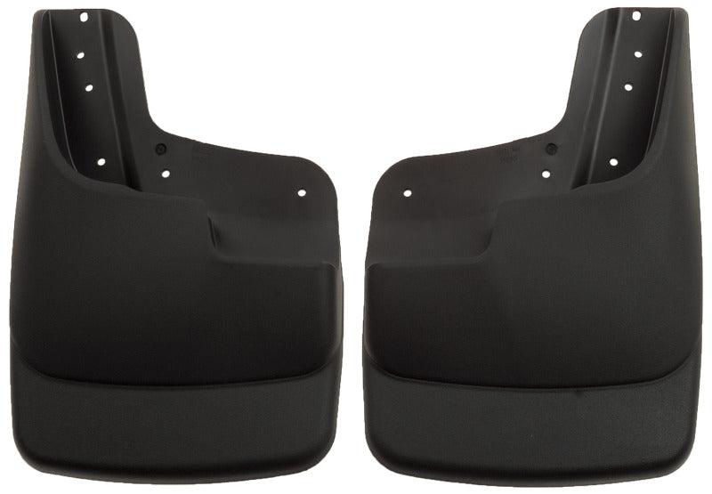 Husky Liners 99-09 Ford SuperDuty Reg/Super/Crew Cab Custom-Molded Front Mud Guards (w/Flares) - Body Armor & Protection