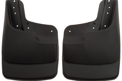 Husky Liners 99-09 Ford SuperDuty Reg/Super/Crew Cab Custom-Molded Front Mud Guards (w/Flares) - Body Armor & Protection