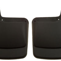 Husky Liners 99-09 Ford SuperDuty Regular/Super/Crew Cab Custom-Molded Rear Mud Guards (w/Flares) - Body Armor &