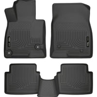 Husky Liners WeatherBeater 14 Mazda 3 Hatch&Sedan Front & Second Row Black Floor - Mats