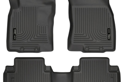 Husky Liners WeatherBeater 14 Nissan Rogue Front & Second Row Black Floor - Mats