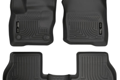 Husky Liners Weatherbeater 2016 Ford Focus RS Front & 2nd Seat Floor - Black - Mats