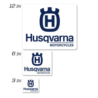 D-cor Husqvarna Icon Decal 6’’ Square - Street Collection
