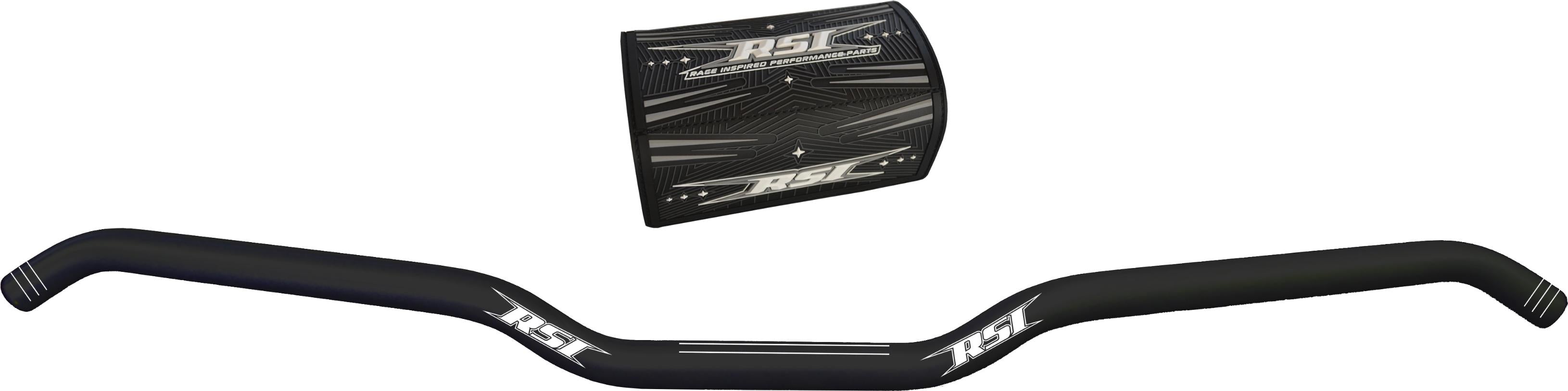 Rsi Hustler 7/8’’ Handlebar 1’’ Rise Race Red - Black - Snowmobile Collection