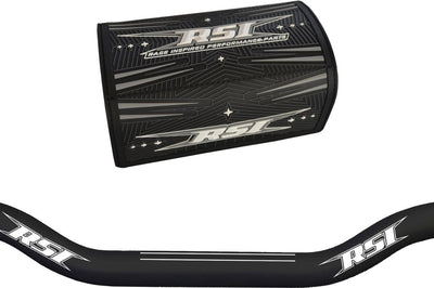 Rsi Hustler 7/8’’ Handlebar 1’’ Rise Race Red - Black - Snowmobile Collection