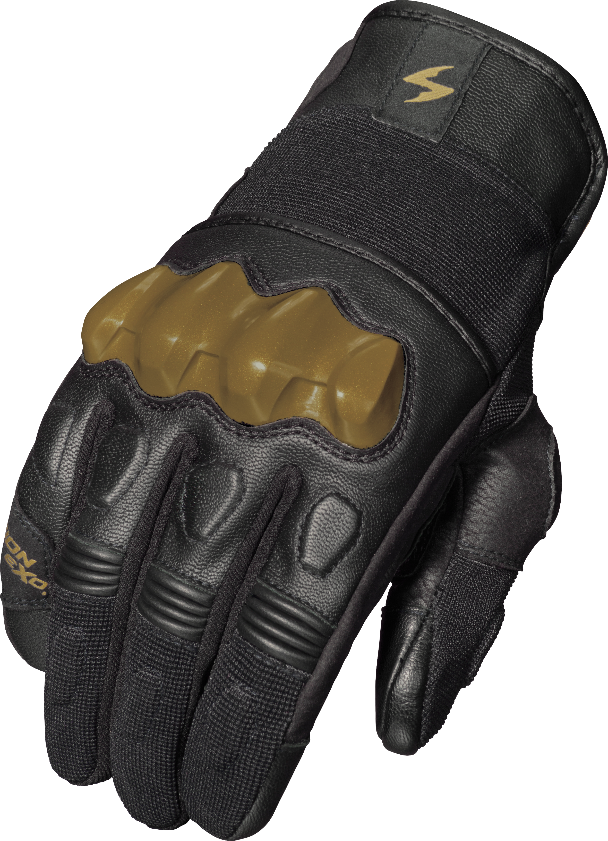 Scorpion Exo Hybrid Air Gloves Black/gold Xl - Black/Gold / 2X-Large - Harddrive Products
