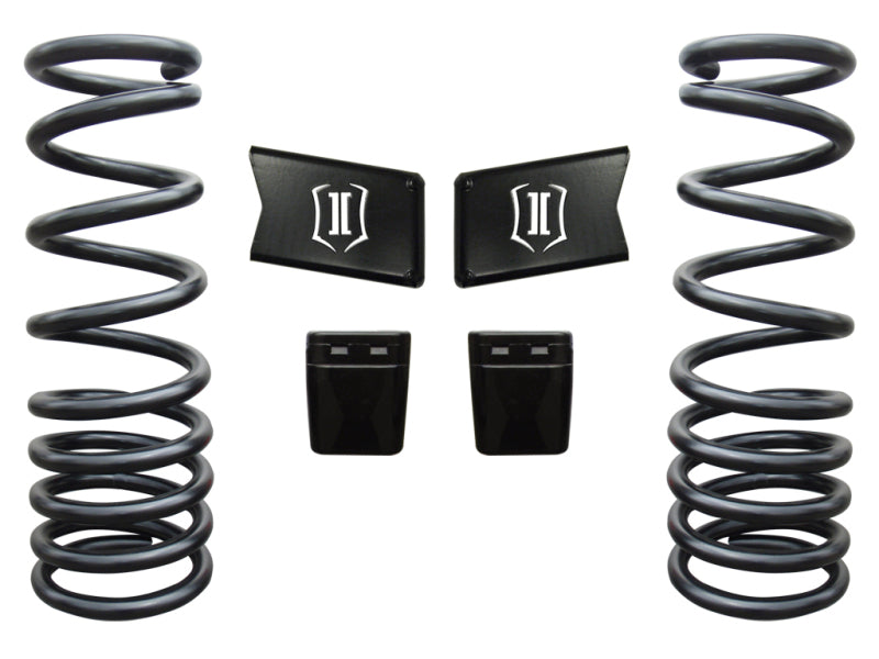 ICON 03-12 Dodge Ram HD 4WD 2.5in Dual Rate Spring Kit - Suspension