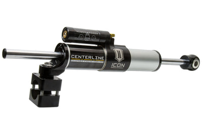 ICON 07-18 Jeep Wrangler JK Adj Thru Shaft Steering Stabilizer Kit - Suspension
