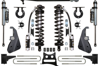 ICON 2017 + Ford F-250/F-350 4-5.5in Stage 4 Coilover Conversion System - Suspension